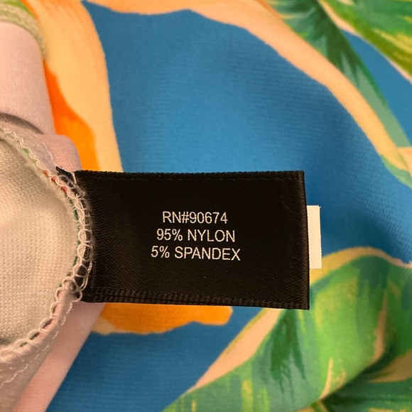 Boston Proper Boho Travel Wide-Leg Tropical Floral Print Crop Pant Woman Size S - Picture 8 of 10